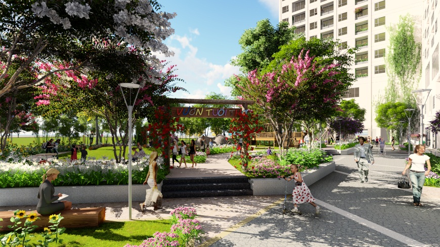 Chung cư Mandarin Garden 
